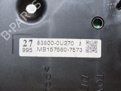 Instrument cluster TOYOTA YARIS (_P13_) 1.0 (KSP130_, KSP130) | BP20151279C47 
