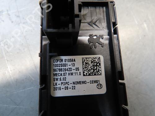 Used Left front window switch Left front window switch PEUGEOT 308 SW II (LC_, LJ_, LR_, LX_, L4_) 1.6 BlueHDi 100 (99 hp) 24831624 24831624