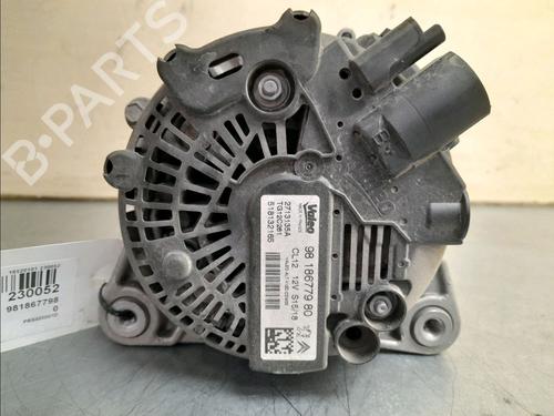 Alternator PEUGEOT 208 I (CA_, CC_) 1.2 VTi 68 / PureTech 68 | BP15491815M7 