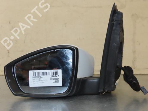 Left mirror VW POLO V (6R1, 6C1) 1.4 TDI | BP26280151C26 