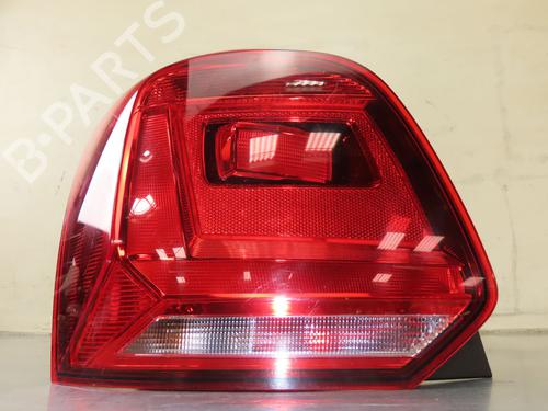 Used Left taillight VW POLO V (6R1, 6C1) 1.2 TSI 16V (90 hp) 18887269
