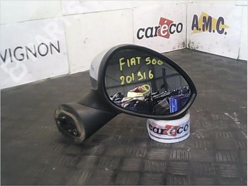 Used Right mirror FIAT 500 (312_) 1.2 (312AXA1A) (69 hp) 9407709