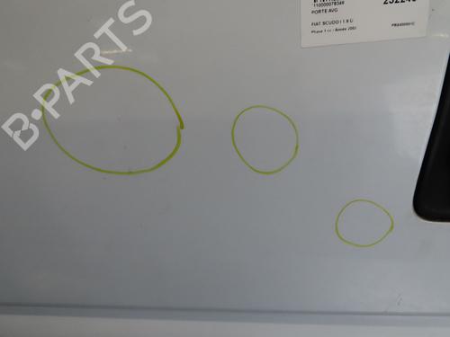 Left front door FIAT SCUDO Van (220_) 1.9 D | BP23158635C2 