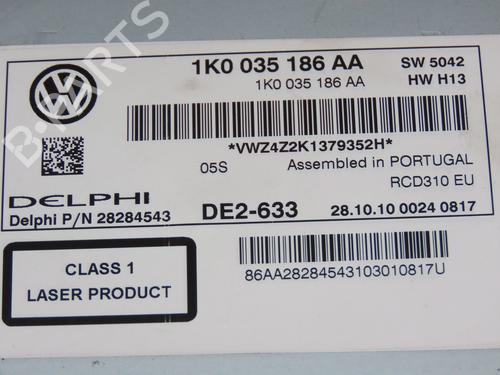 Radio VW TOURAN (1T3) 1.6 TDI | BP26336248E6 