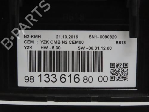 Instrument cluster CITROËN C3 III (SX) 1.2 THP 110 (SXHNPS, SXHNZT, SXHNZ6) | BP27976862C47