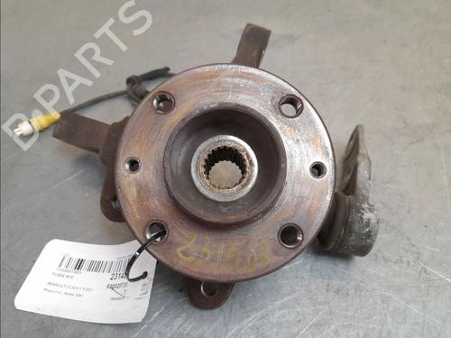 Used Left front steering knuckle RENAULT CLIO III (BR0/1, CR0/1) 1.5 dCi (65 hp) 23158191