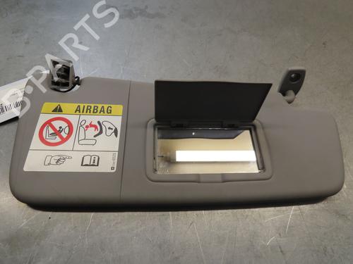 Right sun visor OPEL CORSA D (S07) 1.2 (L08, L68) | BP24600887I2