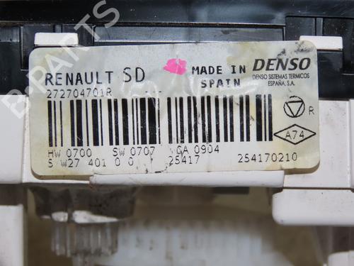 Climate control RENAULT CAPTUR I (J5_, H5_) 1.5 dCi 90 (J5N4, J5M5, J5MW, J5M6, J5AL, J5AJ) | BP29345108I5