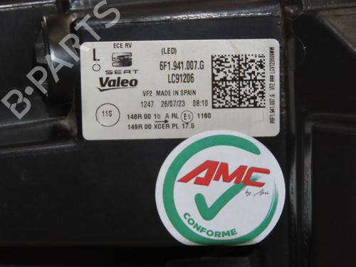 Used Left headlight SEAT IBIZA V (KJ1, KJG) 1.0 TSI (95 hp) 29872265