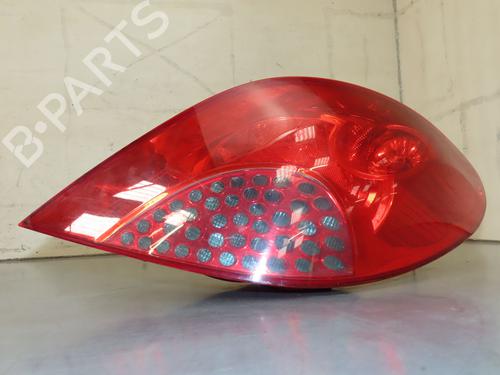 Used Right taillight PEUGEOT 207 (WA_, WC_) 1.6 HDi (90 hp) 27530526