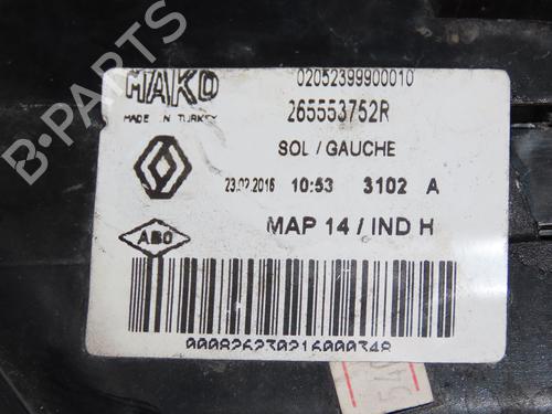 Left taillight RENAULT CLIO IV (BH_) 0.9 TCe 90 (BHNF, BHMA, BHMH, BHJK, BHJR) | BP22368017C34 