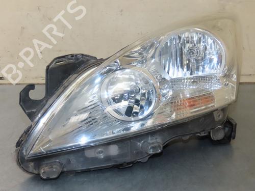 Left headlight PEUGEOT 3008 I MPV (0U_) 1.6 HDi | BP26015052C28