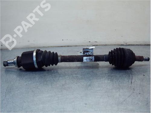 Used Left front driveshaft RENAULT CLIO III (BR0/1, CR0/1) 1.2 16V (BR0P, CR0P) (101 hp) 9409830