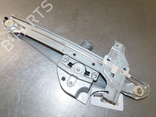 Used Front left window mechanism PEUGEOT 2008 I (CU_) 1.6 HDi (92 hp) 24650989