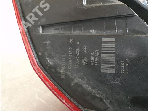 Left taillight RENAULT SCÉNIC II (JM0/1_) 1.5 dCi (JM1E, JM16) | BP11533107C34 