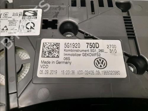 instrument-cluster-vw-golf-vii-5g1-bq1-be1-be2-2012-2013-2014-2015-2016-2017-2018-2019-2020-2021-32100313 main image