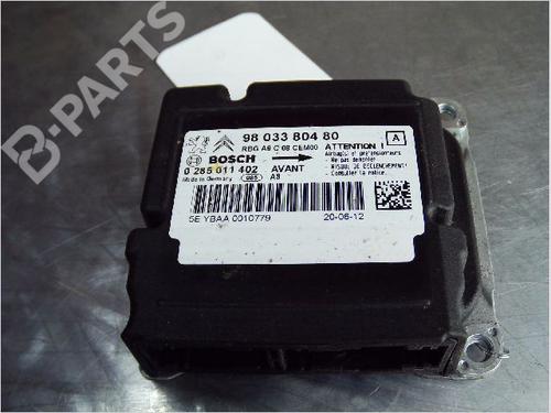 Used ECU airbags PEUGEOT 208 I (CA_, CC_) 1.6 HDi (92 hp) 9872820