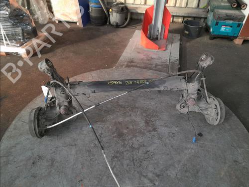 Used Rear axle PEUGEOT 208 I (CA_, CC_) 1.4 HDi (68 hp) 15813128