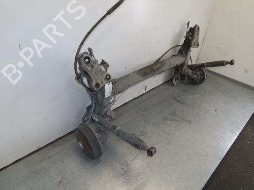 Used Rear axle PEUGEOT 208 I (CA_, CC_) 1.2 VTI 82 (82 hp) 18129349