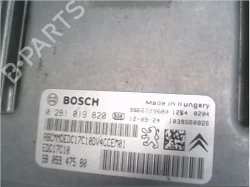 Used Electronic module Electronic module PEUGEOT 208 I (CA_, CC_) 1.4 HDi (68 hp) 14856530 14856530
