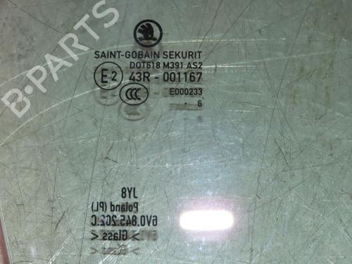 Used Front right door window SKODA FABIA III (NJ3) 1.2 TSI (90 hp) 27665780