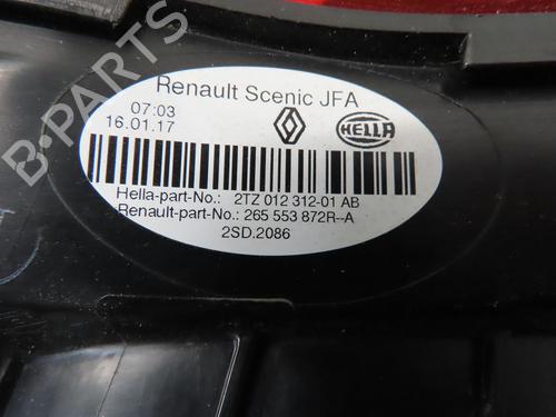 Left tailgate light RENAULT SCÉNIC IV (J9_) 1.2 TCe 130 | BP28414603C79 