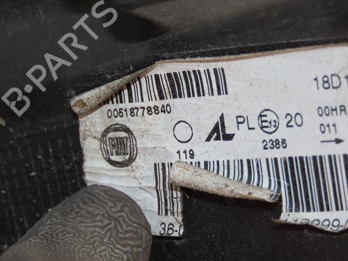 Left headlight FIAT BRAVO II (198_) 1.6 D Multijet (198AXH1B) | BP28685702C28 