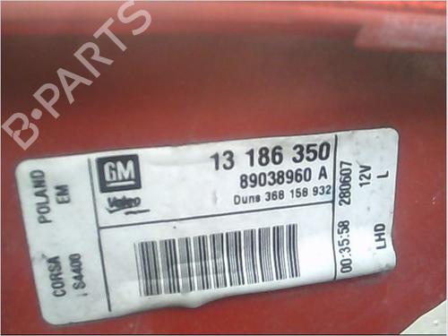 Used Left taillight OPEL CORSA D (S07) 1.7 CDTI (L08, L68) (125 hp) 9406001