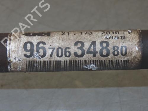 Left front driveshaft PEUGEOT 206+ (2L_, 2M_) 1.4 HDi eco 70 | BP17993695M38