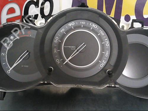 Instrument cluster CITROËN C3 II (SC_) 1.4 HDi 70 (SC8HZC, SC8HR0, SC8HP4) | BP10927252C47
