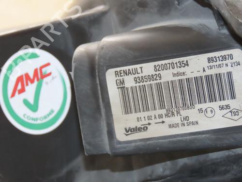 Left headlight RENAULT TRAFIC II Van (FL) 2.0 dCi 90 (FL0H, FL00, FL01, FL0M, FL0P, FL0S) | BP30867183C28 