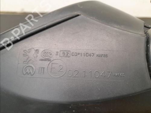 Left mirror PEUGEOT 208 I (CA_, CC_) 1.6 HDi | BP22367199C26 