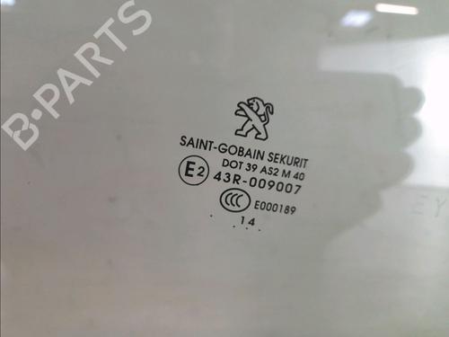 Front right door window PEUGEOT 2008 I (CU_) 1.6 HDi | BP14857832C19