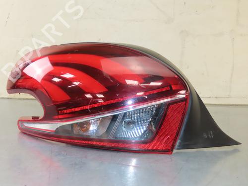Used Left taillight PEUGEOT 208 I (CA_, CC_) 1.2 THP 110 (110 hp) 26916874