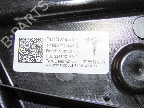 Rear right window mechanism TESLA MODEL Y (5YJY) EV All-wheel Drive | BP26404125C25