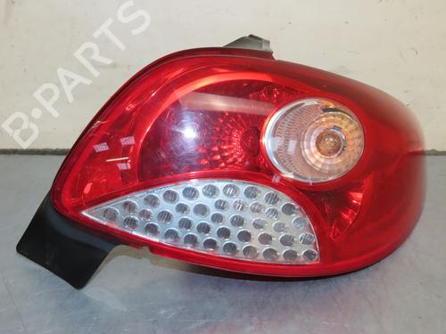 Used Right taillight PEUGEOT 206+ (2L_, 2M_) 1.1 (60 hp) 16286023