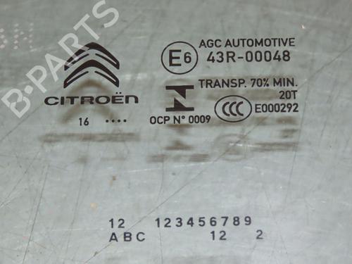 Front left door window CITROËN C3 III (SX) 1.2 THP 110 (SXHNPS, SXHNZT, SXHNZ6) | BP27621510C18