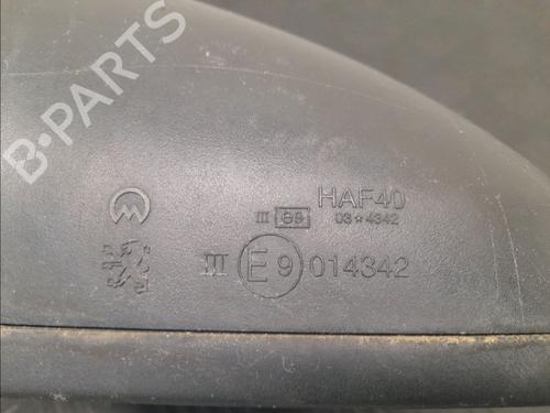 Left mirror PEUGEOT 207 (WA_, WC_) 1.4 HDi | BP22367202C26 