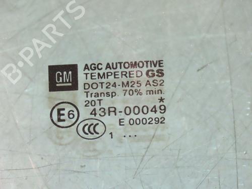 Used Front right door window OPEL ZAFIRA TOURER C (P12) 2.0 CDTi (75) (130 hp) 22848279