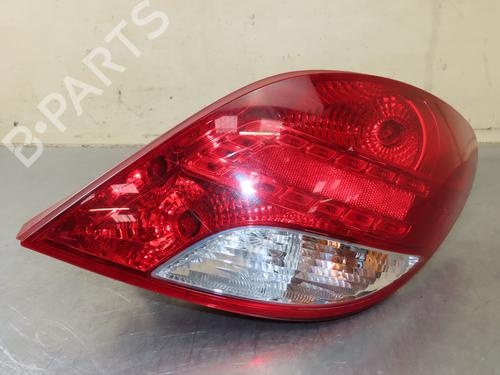 Used Right taillight PEUGEOT 207 (WA_, WC_) 1.6 HDi (90 hp) 18663442