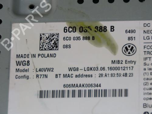 Radio VW POLO V (6R1, 6C1) 1.0 | BP18663089E6 