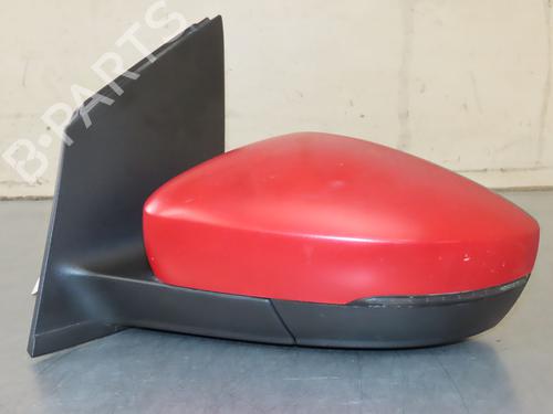 Used Left mirror VW POLO V (6R1, 6C1) 1.4 TDI (75 hp) 27188490