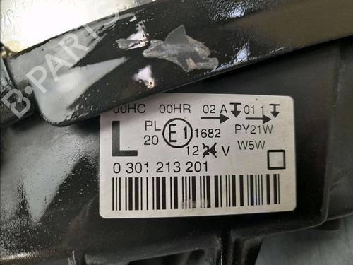 Used Left headlight PEUGEOT 407 SW (6E_, 6D_) 2.0 HDi (126 hp) 16202392