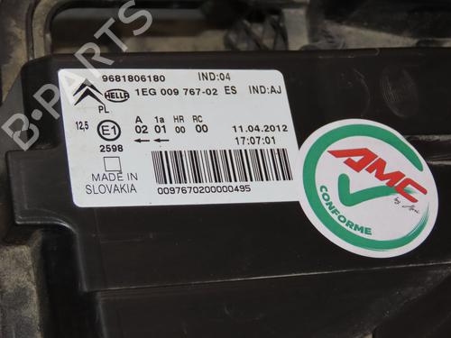 Right headlight CITROËN C3 Picasso (SH_) 1.6 HDI 90 | BP36850154C29  - Image 5