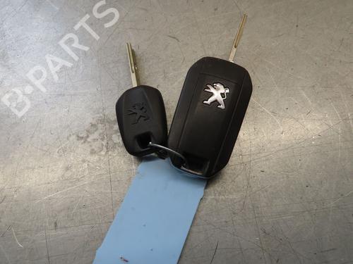 Used Ignition barrel PEUGEOT 208 I (CA_, CC_) 1.6 VTi (120 hp) 24831582