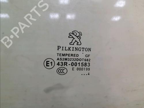 Rear right door window PEUGEOT 208 I (CA_, CC_) 1.6 HDi | BP15226659C21