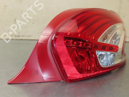 Used Right taillight PEUGEOT 208 I (CA_, CC_) 1.2 VTI 82 (82 hp) 22367939