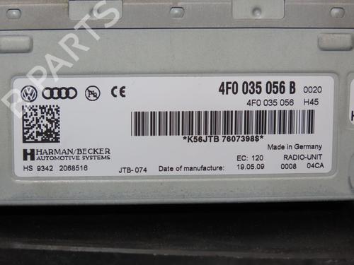 Radio AUDI A6 Allroad C6 (4FH) 3.0 TDI quattro | BP19161957E6 