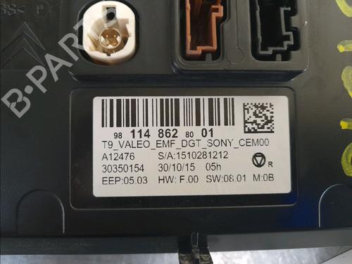 Used Display monitor Display monitor PEUGEOT 308 II (LB_, LP_, LW_, LH_, L3_) 1.2 THP 110 (110 hp) 15503663 15503663