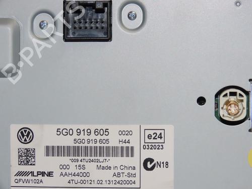 Radio VW GOLF VII (5G1, BQ1, BE1, BE2) 1.6 TDI | BP9407052E6 